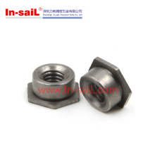 Carbon/Stainless Steel Hex Self Lock/Locking Nut, Self Clinching Flush Nut